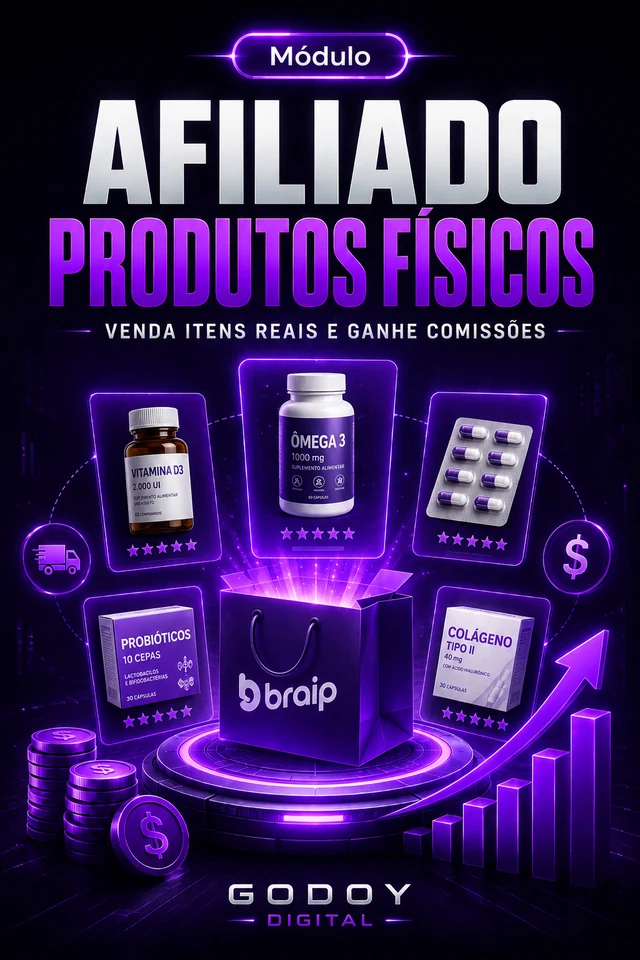Afiliado de Produtos Físicos — Godoy Digital
