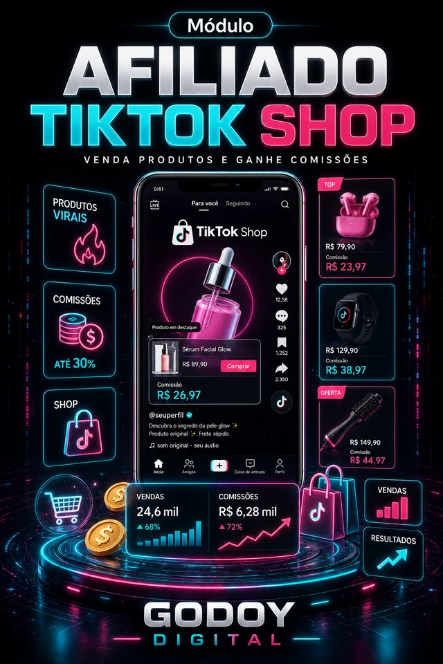 TikTok Shop Afiliado — Godoy Digital